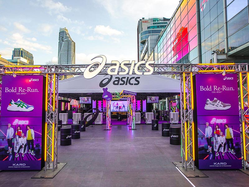 ASICS—快閃店搭建